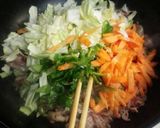 節約焼き肉丼もどき作り方6写真