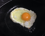 目玉焼きアレンジ 卵とキムチで簡単おかず作り方2写真