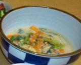 ❀白菜と油揚げの豆乳みそスープ❀作り方11写真