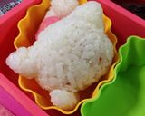 キャラ弁 お昼寝キティーちゃん作り方3写真