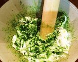 ヨモギ白玉粉だんごの冷やし汁粉作り方5写真
