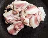 豚バラと長ネギの大葉炒め作り方1写真