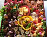 運動会弁当にも…遠足弁当2014キャラ弁作り方5写真