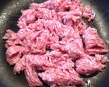 ササッとできる！ 肉そぼろ作り方1写真