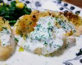鶏ムネ肉のパン粉焼き♪ディルソース作り方6写真
