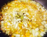 簡単満足♡押麦入りコンソメスープ作り方4写真