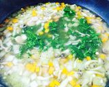 簡単満足♡押麦入りコンソメスープ作り方5写真