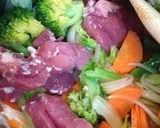 豚ひれ肉と季節野菜のヘルシートマト煮込み作り方2写真