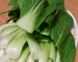 チンゲン菜のオイスターソースがけ作り方1写真