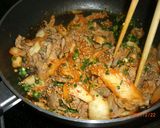 パパっと美味しい♪豚キムチ炒め作り方4写真