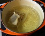 天然だしパックで作る 筍の味噌汁作り方2写真