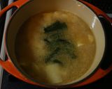 天然だしパックで作る 筍の味噌汁作り方3写真