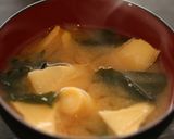 天然だしパックで作る 筍の味噌汁作り方4写真