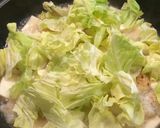 豆腐と春キャベツと舌平目の中華風炒め作り方9写真