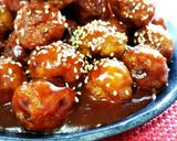 揚げない＊肉団子のあっさり甘酢あんかけ作り方8写真