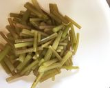 時間短縮！圧力鍋でフキの佃煮！作り方2写真