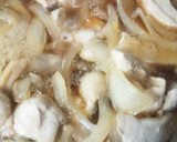 ほくほく食感の鷄むね肉と玉ねぎの卵とじ◆作り方6写真
