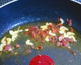 春キャベツとアンチョビのスパゲティ作り方4写真