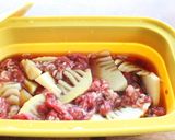 レンジで簡単★筍と牛肉の旨煮作り方1写真