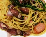 お一人様ランチ 蛍いかのバター醤油パスタ作り方7写真