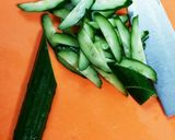 調味料３つキュウリとささみのワサビ合え★作り方1写真