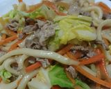 簡単焼きうどん作り方7写真