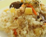 りんごの炊き込みご飯【天狗缶詰】作り方7写真