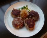 春キャベツたっぷり！和風ハンバーグ♪作り方4写真