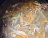簡単な牛肉ごぼう炊きこみご飯作り方3写真