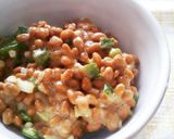 栄養満点◎ぐでたま納豆丼作り方5写真