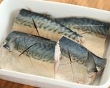 圧力鍋で鯖の塩にんにく煮作り方1写真