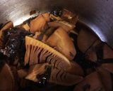 圧力鍋でしっかり味の筍とわかめの煮物作り方4写真