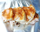 簡単！やわらか蒸し鶏とたけのこの味噌焼き作り方6写真