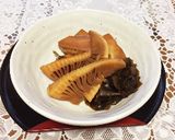 圧力鍋でしっかり味の筍とわかめの煮物作り方5写真