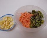 わらびのおこわ作り方3写真