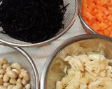 味噌で♪ひじきの煮もの作り方1写真