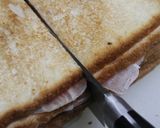 薄いハムサンド作り方23写真