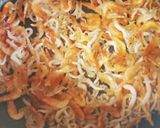 簡単♪♪わらびと春菊 桜えびの佃煮♡♡♡作り方3写真