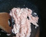 ♪新玉ねぎのそぼろ煮♪作り方2写真