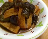 平天と、トロ〜リ茄子が美味しい煮物♡作り方9写真