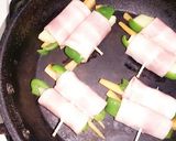 お弁当に　野菜のベーコン巻き作り方5写真