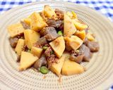 ダイエット和食!たけのこと蒟蒻の土佐煮作り方5写真
