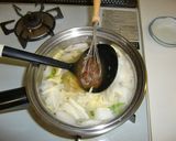 白菜と大根のおみそ汁作り方6写真