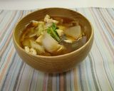 白菜と大根のおみそ汁作り方7写真