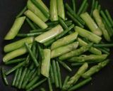 豚バラ塩麹と春野菜炒め作り方3写真