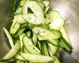 もやしときゅうりの麺つゆさっぱり和え作り方1写真