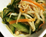 もやしときゅうりの麺つゆさっぱり和え作り方6写真