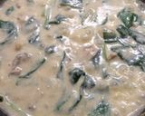 牡蠣とほうれん草の豆乳グラタン作り方2写真