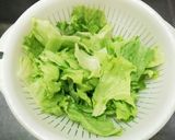 レタスとたたきキュウリの塩昆布サラダ作り方1写真