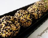 無塩料理☆南瓜のお豆腐コロッケ♪胡麻衣作り方3写真